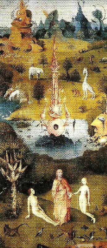 Hieronymus Bosch den vanstra flygeln i ustarnas tradgard China oil painting art